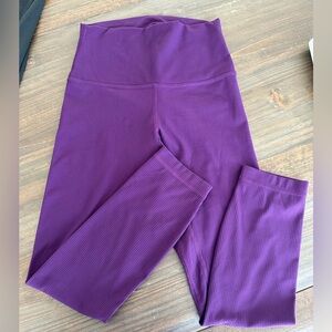 Lululemon aligned Ribbed 23 leggings